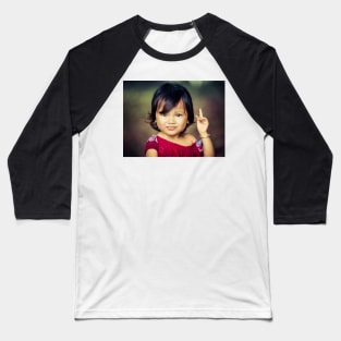 Cambodian girl Baseball T-Shirt